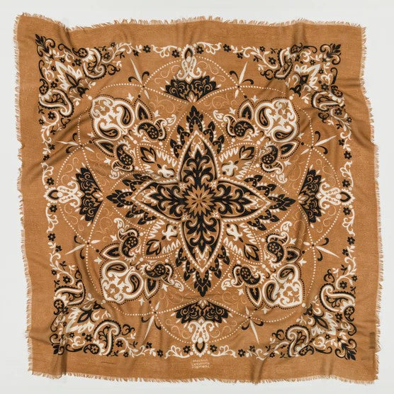 FOULARD BANDANA CAMEL