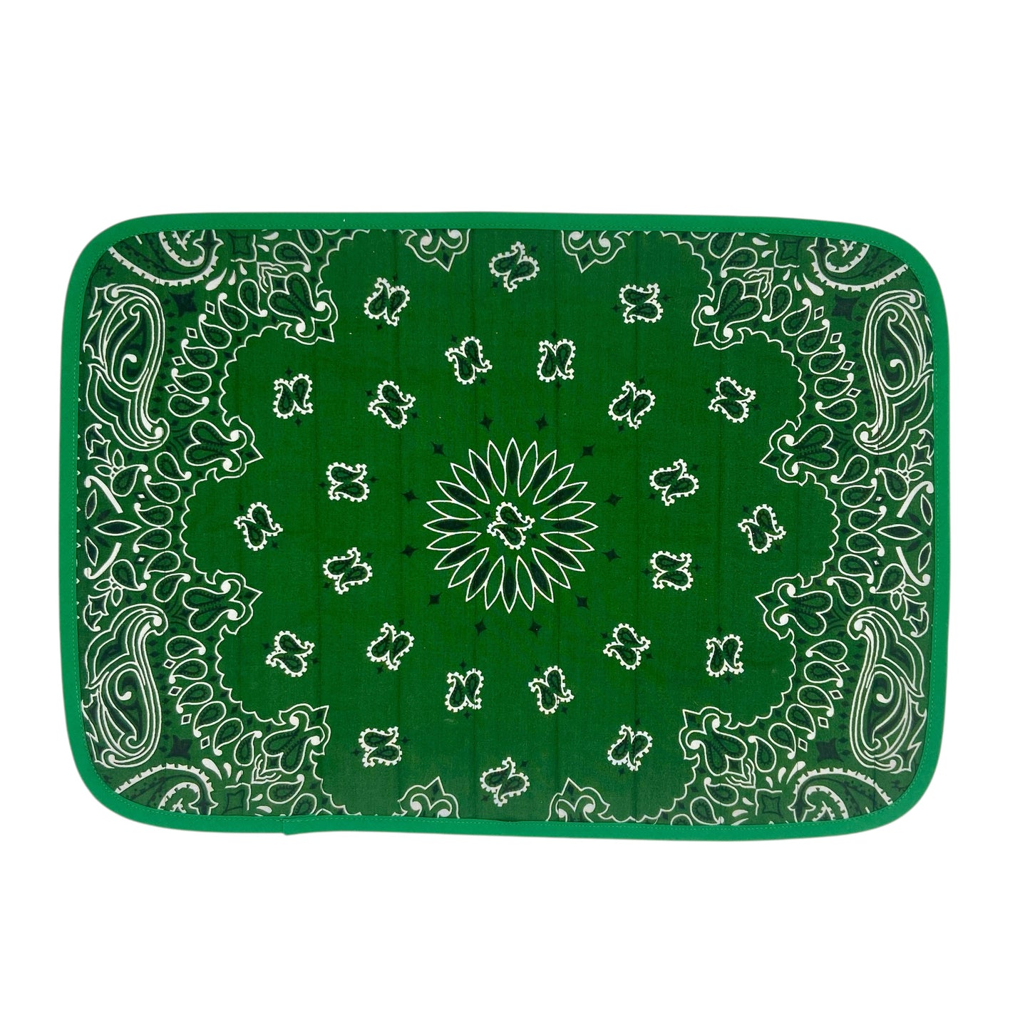 SET DE TABLE - ECOSSAIS VERT & BANDANA VERT