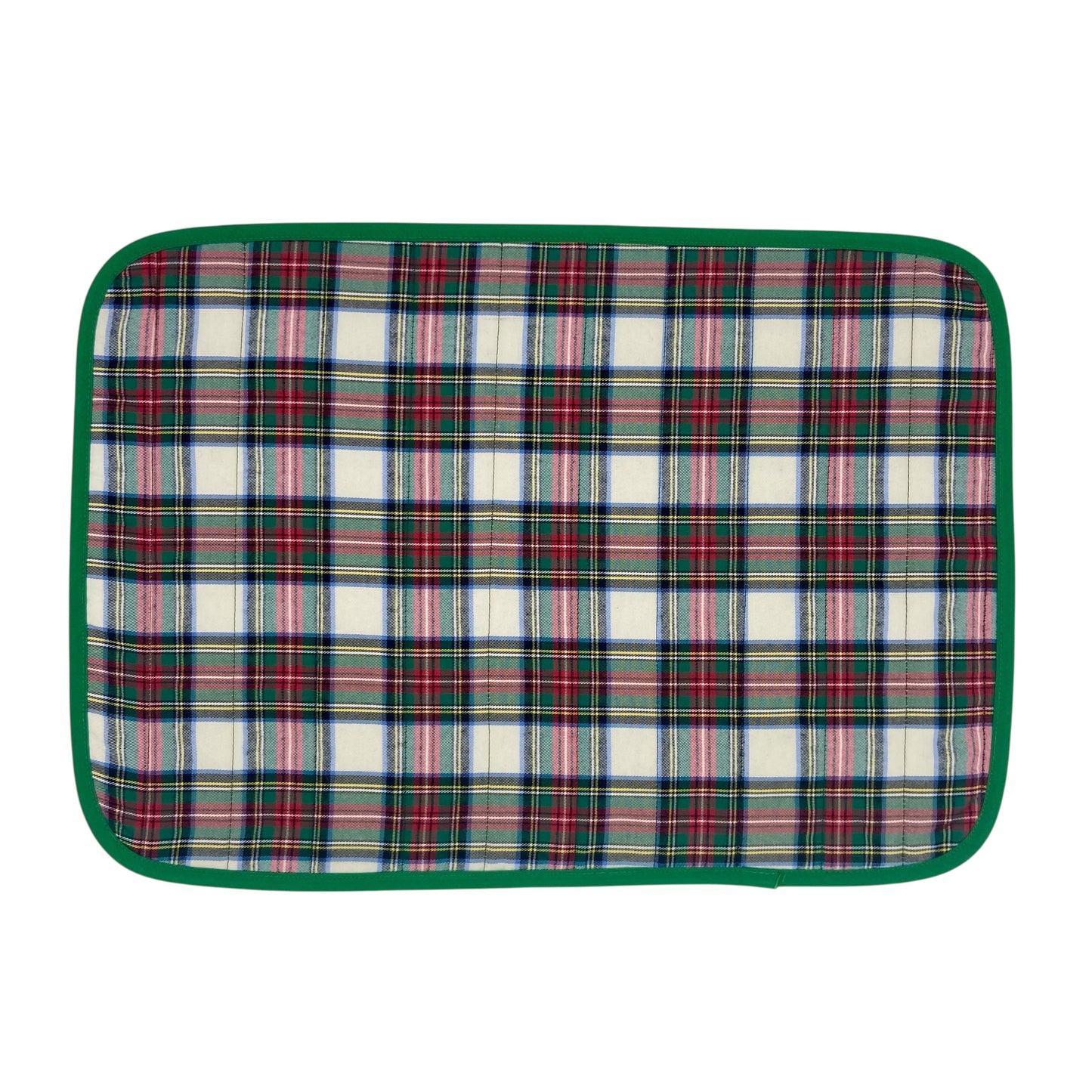 SET DE TABLE - ECOSSAIS VERT & BANDANA VERT