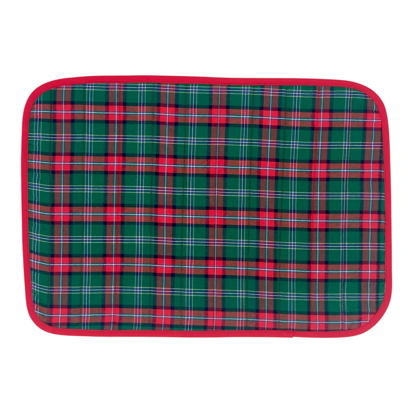 SET DE TABLE - ECOSSAIS ROUGE & BANDANA ROUGE