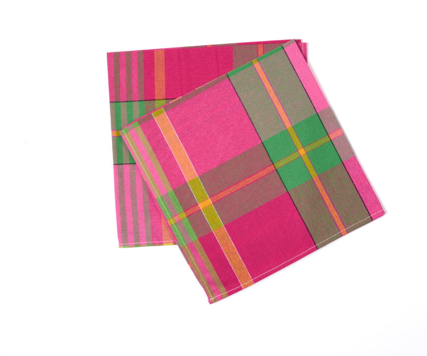 PINK MADRAS NAPKINS