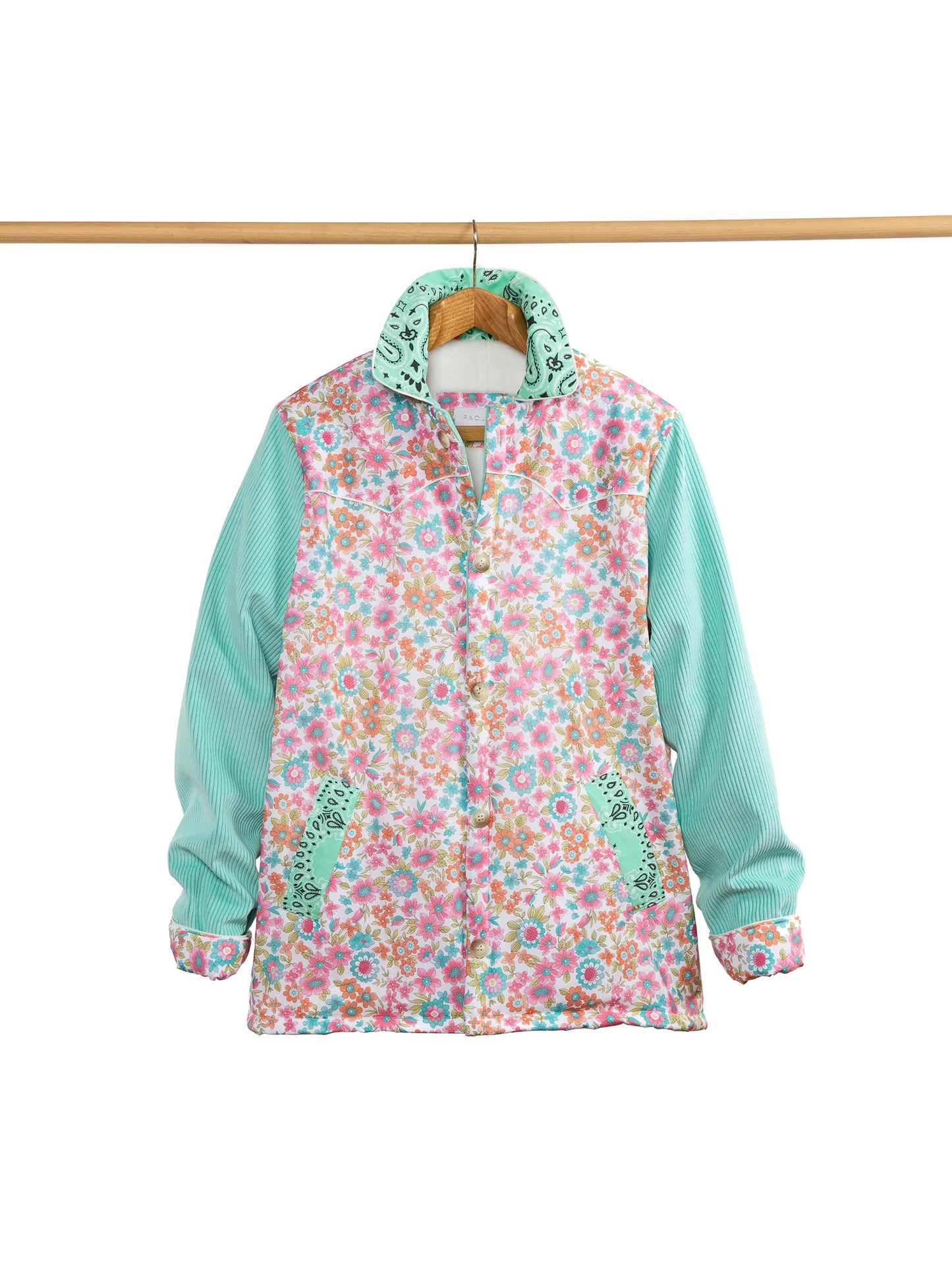 VESTE MENTHE À L'EAU