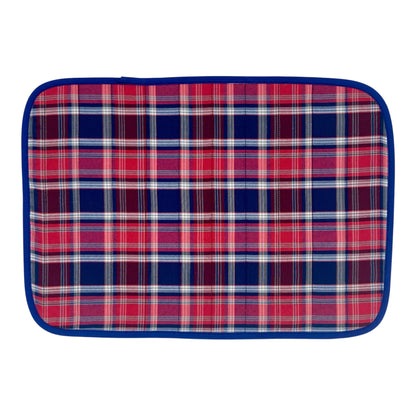 SET DE TABLE - ECOSSAIS BLEU & BANDANA BLEU
