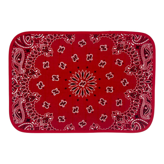 PLACEMAT – RED TARTAN & RED BANDANA