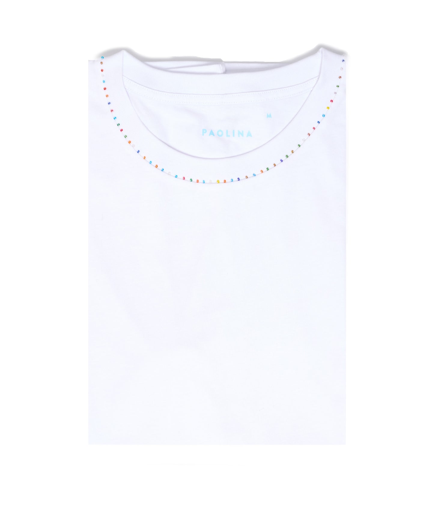 T-SHIRT BLANC - MANCHES LONGUES
