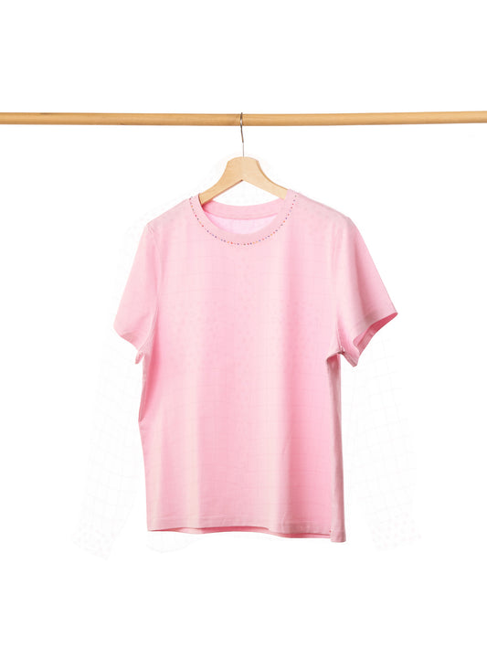 PINK SHORT SLEEVE T-SHIRT