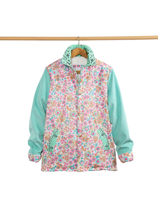 VESTE MENTHE À L'EAU